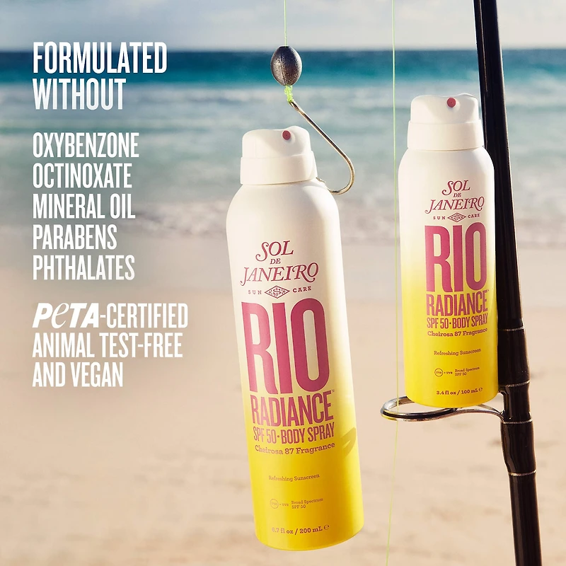 Rio Radiance™ SPF 50 Body Spray Sunscreen with Niacinamide