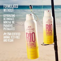 Rio Radiance™ SPF 50 Body Spray Sunscreen with Niacinamide