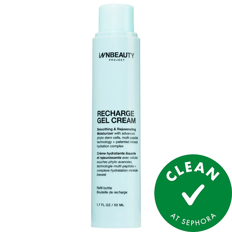 INNBEAUTY PROJECT Recharge Gel Cream Smoothing & Plumping Moisturizer 1.7 oz/50 ml