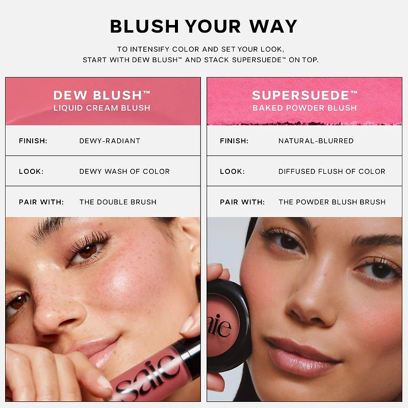 Fard à joues crème liquide Dew Blush