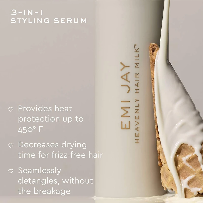 Heavenly Hair Milk™ Vanilla Leave-In Conditioner Hair Serum