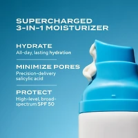 Superactive Mattifying Oil + Pore Control Moisturizer SPF 50 with Salicylic Acid