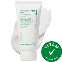 innisfree Green Tea Hyaluronic Acid Korean Hydrating Moisturizer for Skin Barrier Repair​ oz / mL