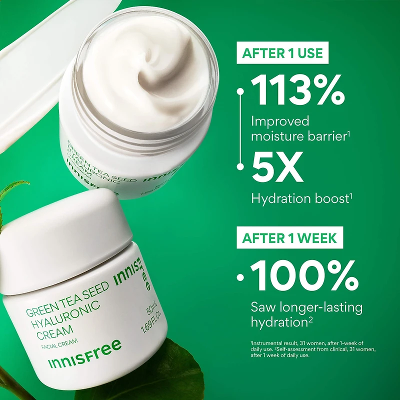 Green Tea Seed Hyaluronic Acid Hydrating Cream