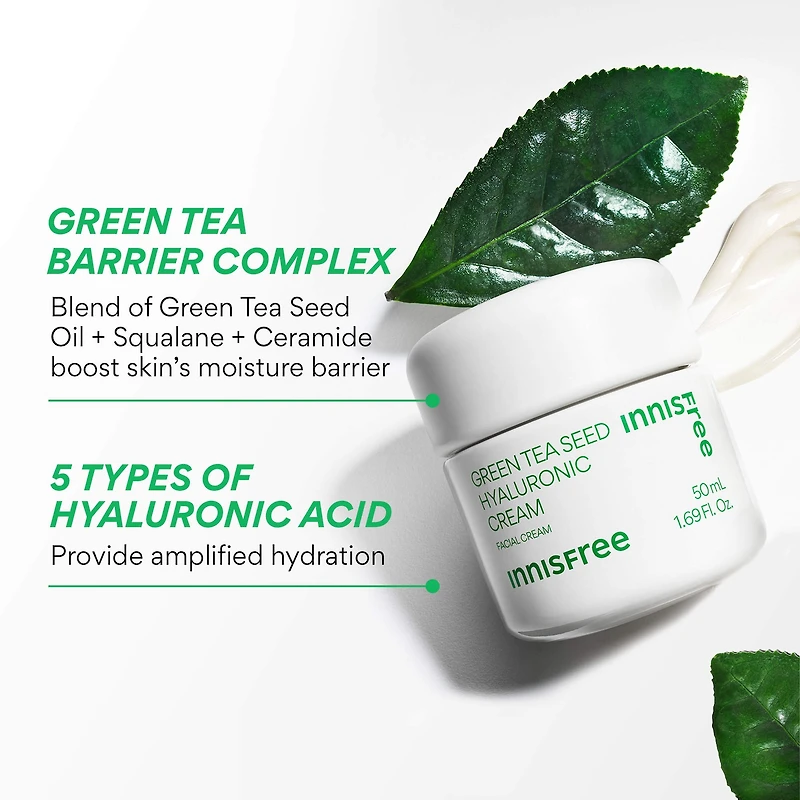Green Tea Seed Hyaluronic Acid Hydrating Cream