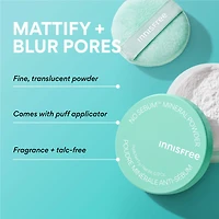 No Sebum Matte Mineral Blurring Loose Setting Powder