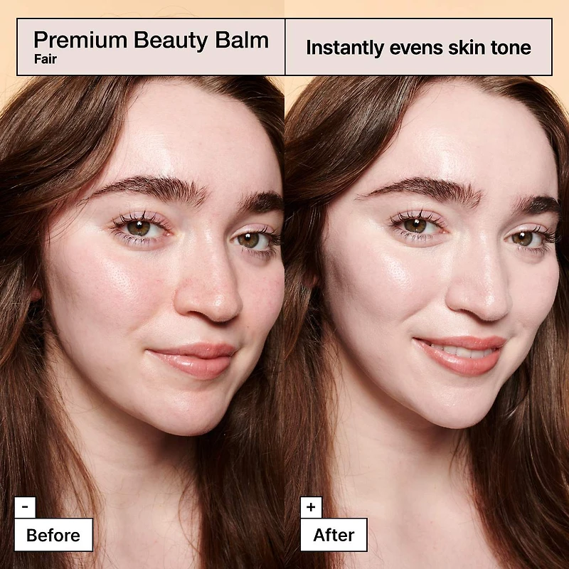 Baume de beauté teinté Premium BB avec niacinamide et FPS 40