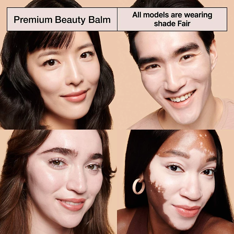 Baume de beauté teinté Premium BB avec niacinamide et FPS 40