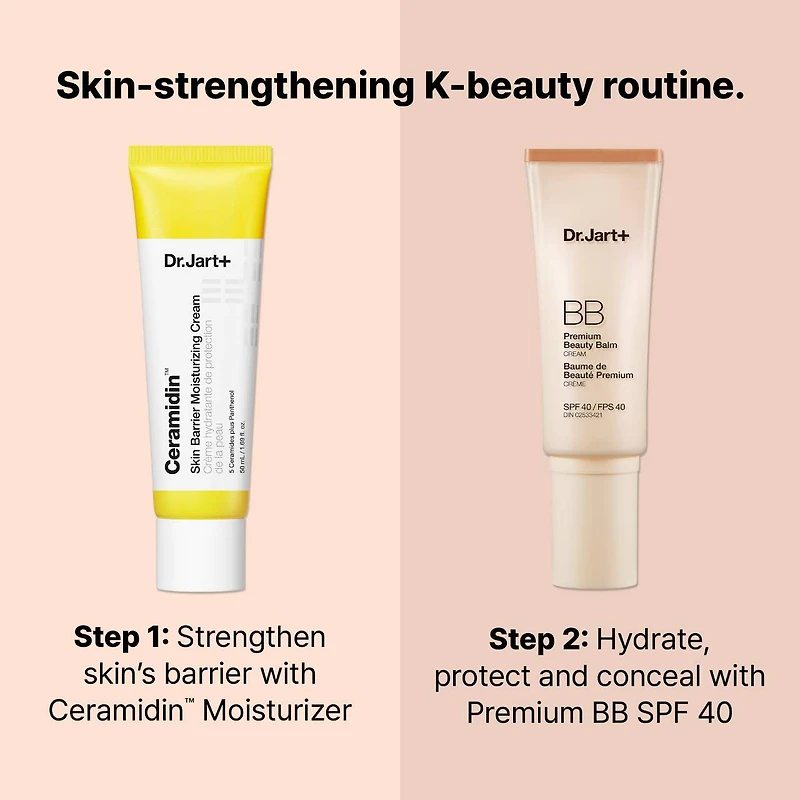 Baume de beauté teinté Premium BB avec niacinamide et FPS 40