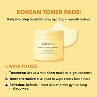 Yuja Brightening Toner Pads with Vitamin C and Niacinamide