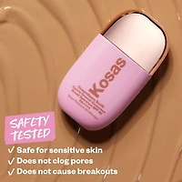 Écran solaire minéral sans silicone DreamBeam FPS 40 avec céramides et peptides