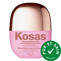 Écran solaire minéral sans silicone DreamBeam FPS 40 avec céramides et peptides