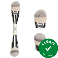 Dual-Ended Blush Brush