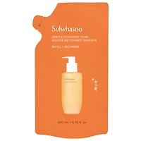 Mousse nettoyante douce