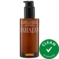 Sahajan Essential Cleansing Oil with Vitamin C + Squalane 4 oz/120 mL
