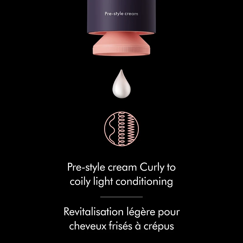 Chitosan Pre-Styling Hair Cream for Flexible Hold