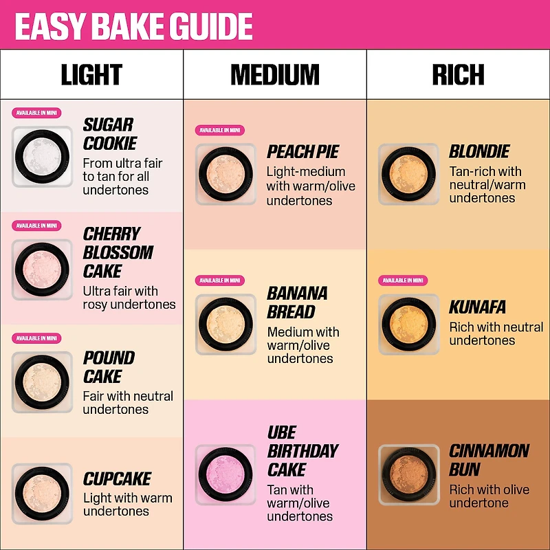 Poudre libre fixatrice floutante Easy Bake