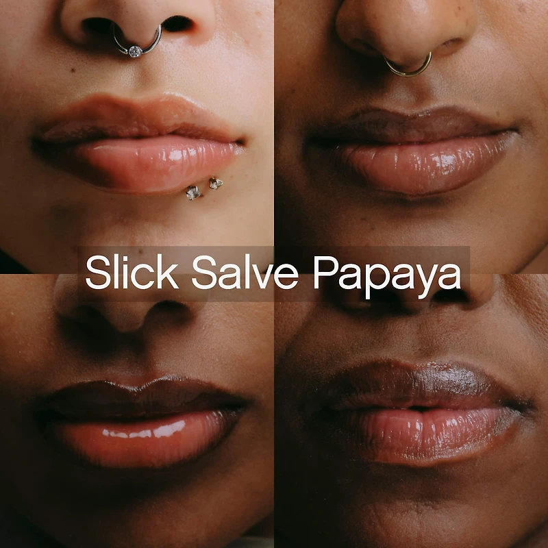 Slick Salve Glossy Lip Balm for Soothing + Hydration