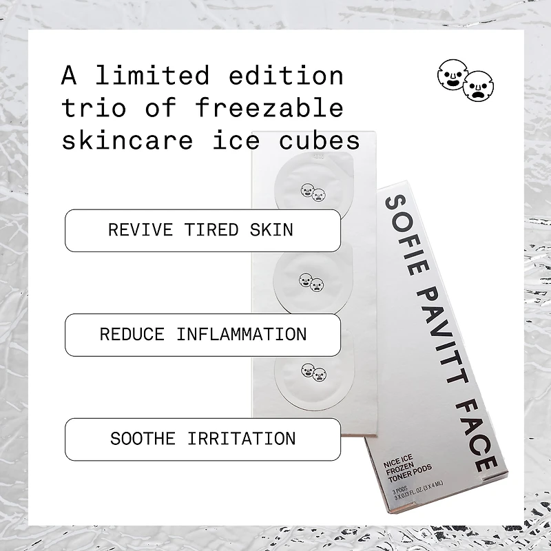 Nice Ice Frozen Cryo Rescue Treatment to Depuff and Calm Skin