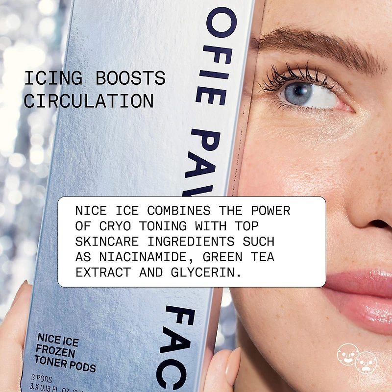 Nice Ice Frozen Cryo Rescue Treatment to Depuff and Calm Skin