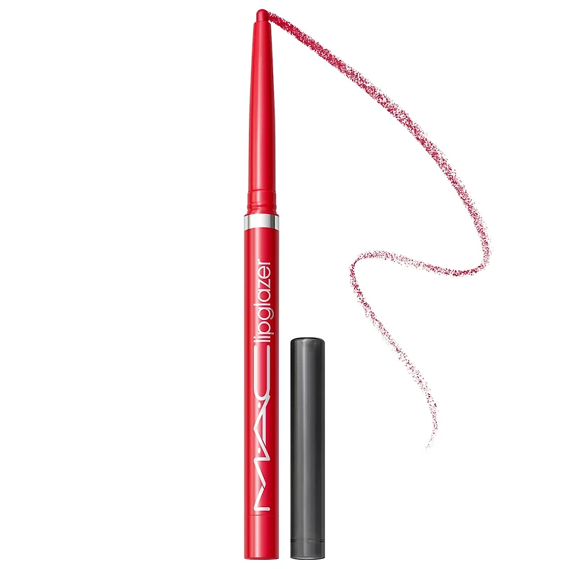 MAC Cosmetics Lipglazer Smooth-Glide Nourishing Satin-Soft + Shiny Glossy Lip Liner 0.02 oz/0.48 g