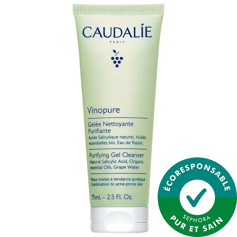 Gel nettoyant purifiant pour les pores Vinopure