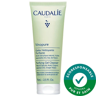 Gel nettoyant purifiant pour les pores Vinopure