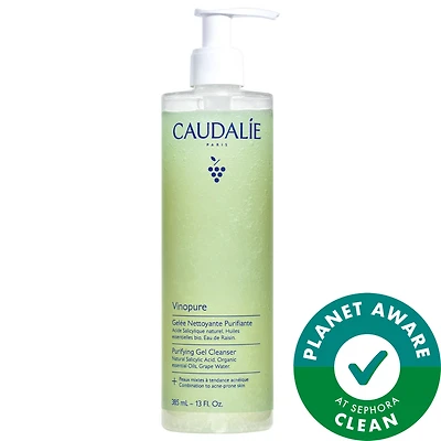 Caudalie Jumbo Vinopure Pore Purifying Gel Cleanser 13 oz/385 mL