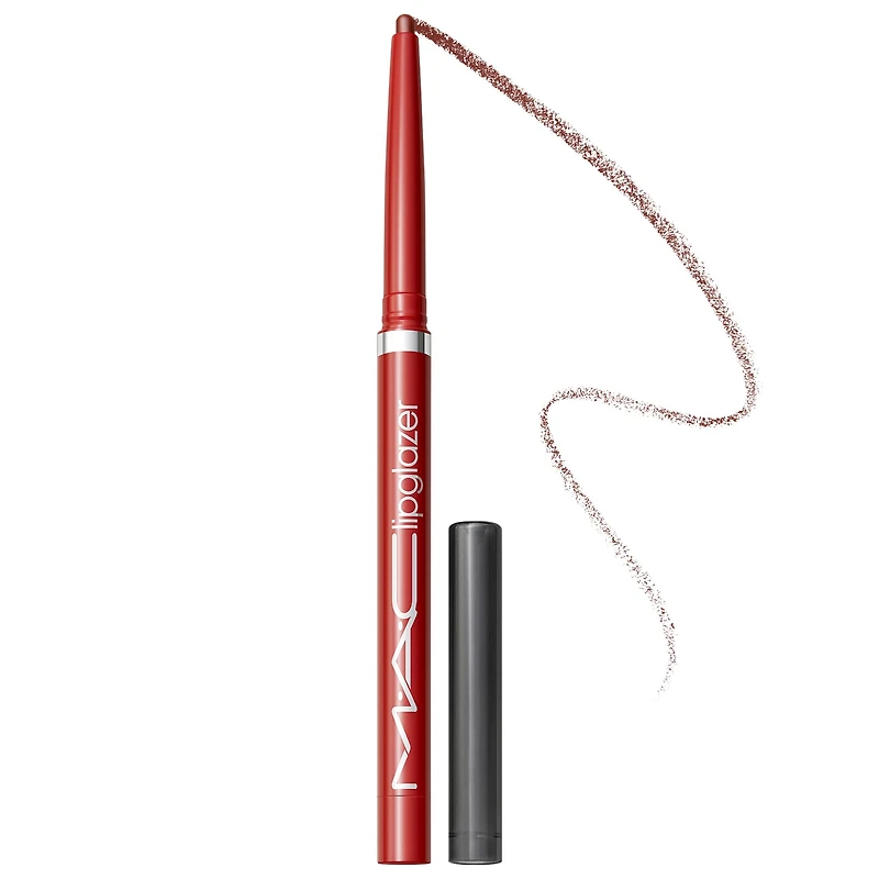 MAC Cosmetics Lipglazer Smooth-Glide Nourishing Satin-Soft + Shiny Glossy Lip Liner 0.02 oz/0.48 g