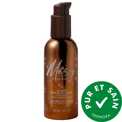 Messy by Alli Webb Crème de coiffage à sec pour les cheveux secs et frisés 5 fl oz/150 ml
