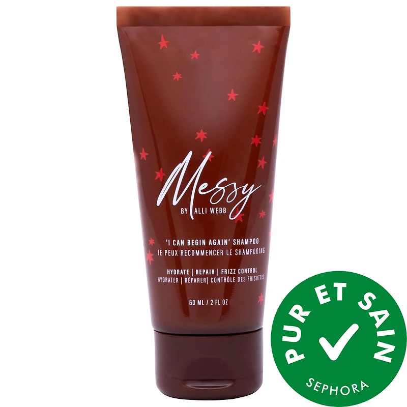 Messy by Alli Webb Minishampoing hydratant et réparateur 'I Can Begin Again' 1.8 fl oz/55 ml