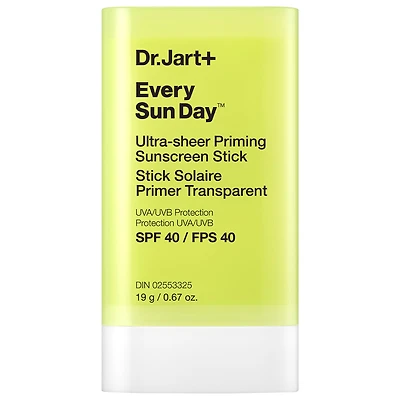 Dr. Jart+ Every Sun Day™ Invisible Korean Sunscreen Stick SPF 40 0.69 oz/19 mL