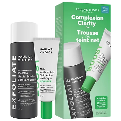 Paula's Choice Complexion Clarity Duo with Salicylic Acid & Azelaic Acid