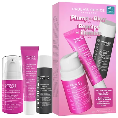 Paula's Choice Plump & Glow 3-Step Kit for Clear, Firm Skin