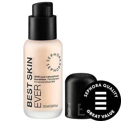 SEPHORA COLLECTION Best Skin Ever 16 Hour Natural Finish Liquid Foundation 0.84 oz/25 ml