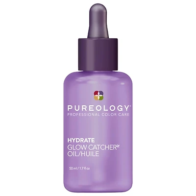 Pureology Hydrate Glow Catcher Hair Oil For Moisture and Shine 1.7 oz/50 mL