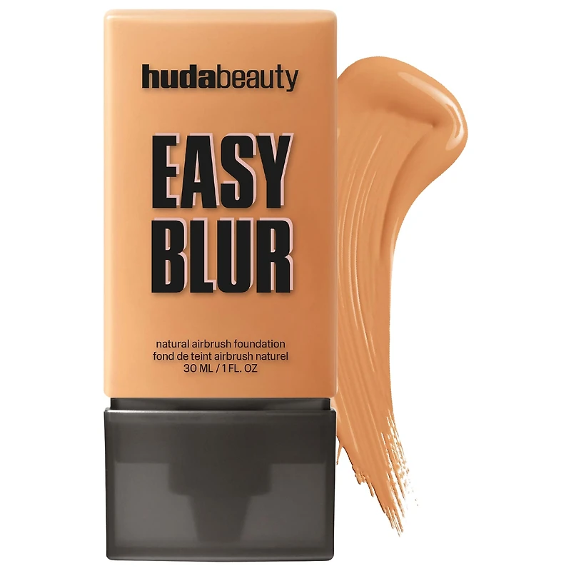 HUDA BEAUTY Easy Blur Natural Airbrush Foundation with Niacinamide 1 oz / 30 mL