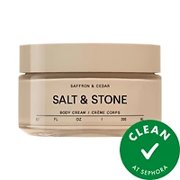 Salt & Stone Saffron & Cedar Body Cream 6.7/200