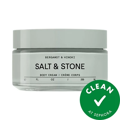 Salt & Stone Bergamot & Hinoki Body Cream 6.7 oz/198 mL