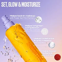 All Nighter Waterproof Hydrating and Glowy Setting Spray with 24HR Wear