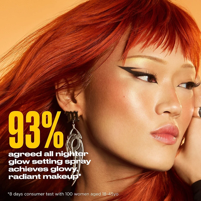 All Nighter Waterproof Hydrating and Glowy Setting Spray with 24HR Wear