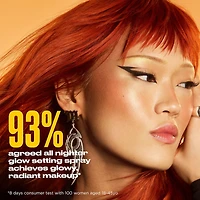 All Nighter Waterproof Hydrating and Glowy Setting Spray with 24HR Wear
