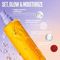 All Nighter Waterproof Hydrating and Glowy Setting Spray with 24HR Wear