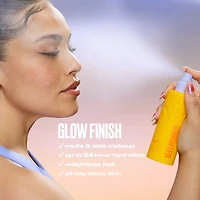 All Nighter Waterproof Hydrating and Glowy Setting Spray with 24HR Wear