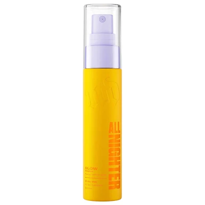 Urban Decay Mini All Nighter Glowing & Hydrating Waterproof Setting Spray with with 24HR Wear 1.0 oz/30ml