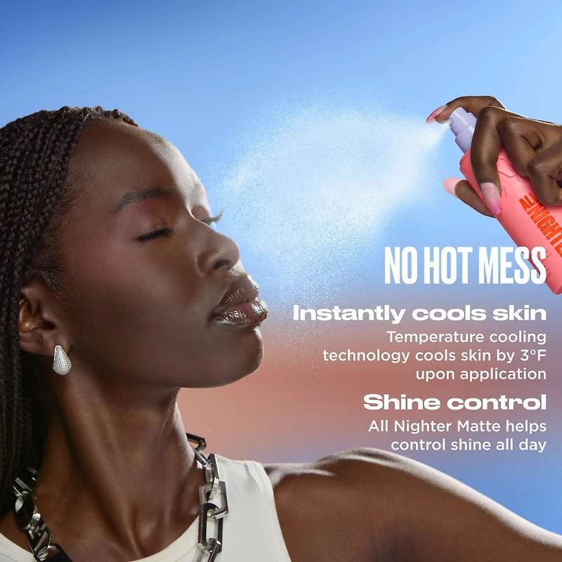 All Nighter Waterproof Matte Setting Spray with 24HR Wear