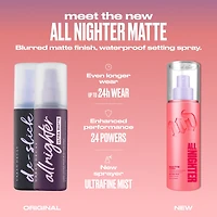All Nighter Waterproof Matte Setting Spray with 24HR Wear