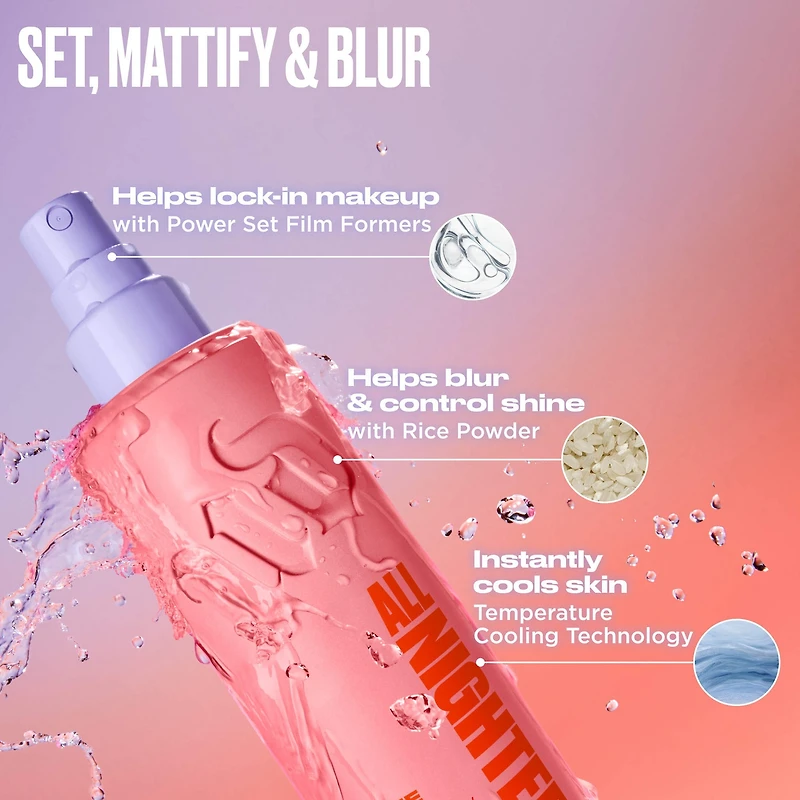 All Nighter Waterproof Matte Setting Spray with 24HR Wear