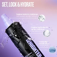 Vaporisateur fixateur de maquillage hydrofuge All Nighter, tenue 24 h