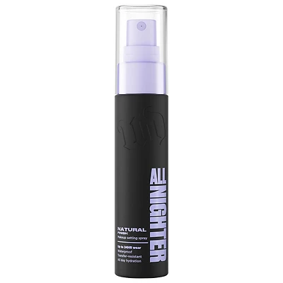 Urban Decay Mini All Nighter Waterproof Natural Finish Setting Spray with 24HR Wear 1.0 oz/30 mL